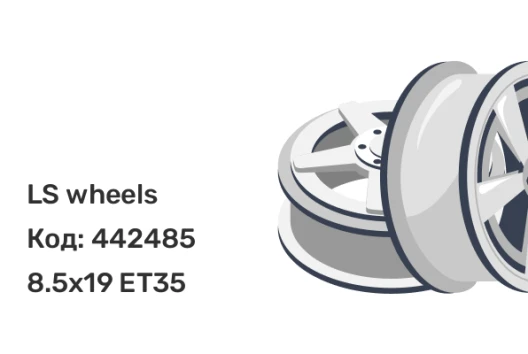 LS wheels FlowForming RC47 8.5x19 5x112 ET35